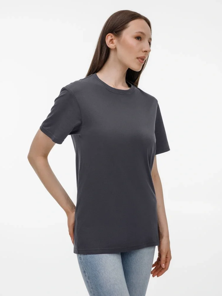 Футболка унисекс T-Bolka 180, темно-серая - фото 19