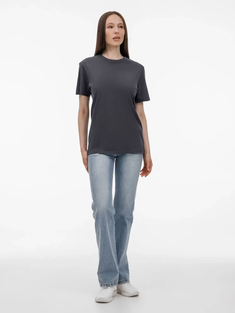 Футболка унисекс T-Bolka 180, темно-серая - фото 20