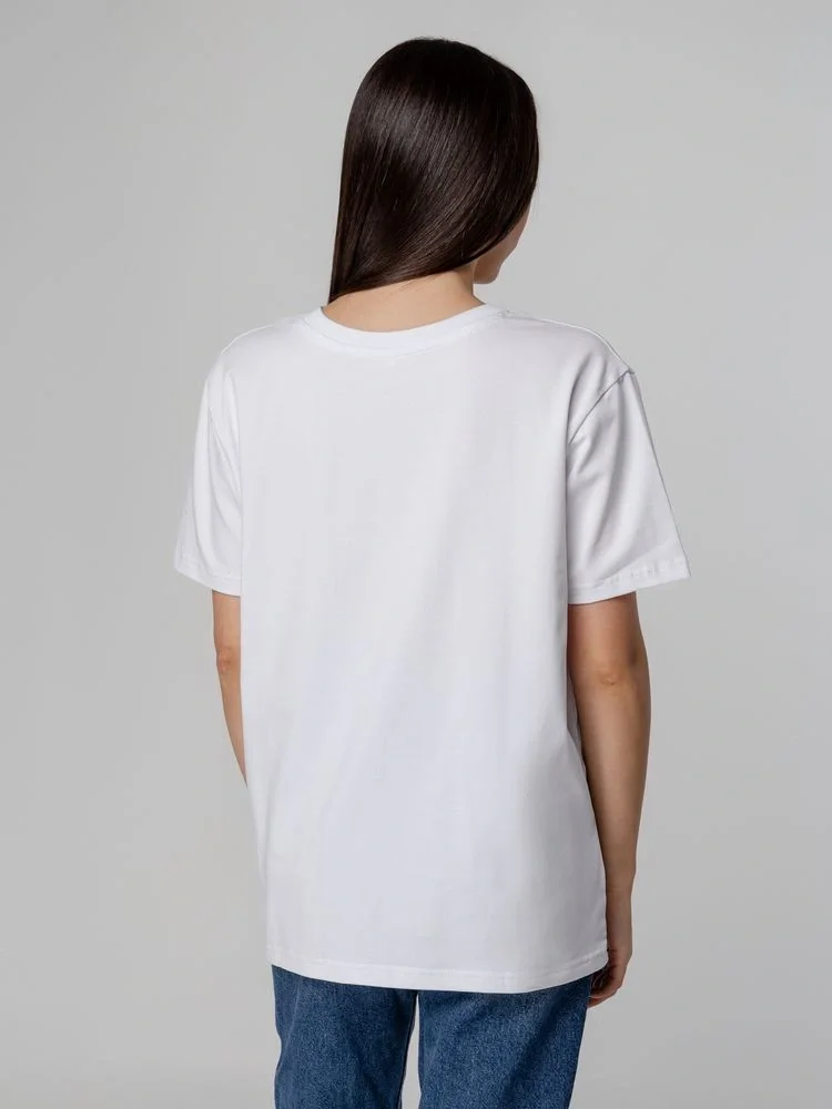 Футболка унисекс Tervu, белая - фото 8