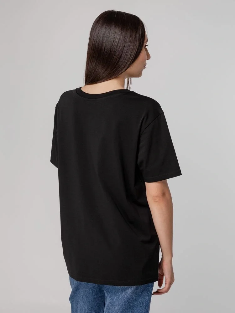 Футболка унисекс Tervu, черная - фото 6