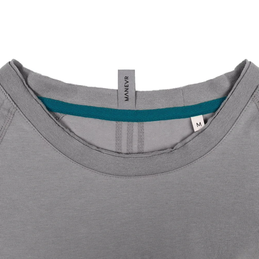 Футболка унисекс Vozduh 1.0, серая - фото 3