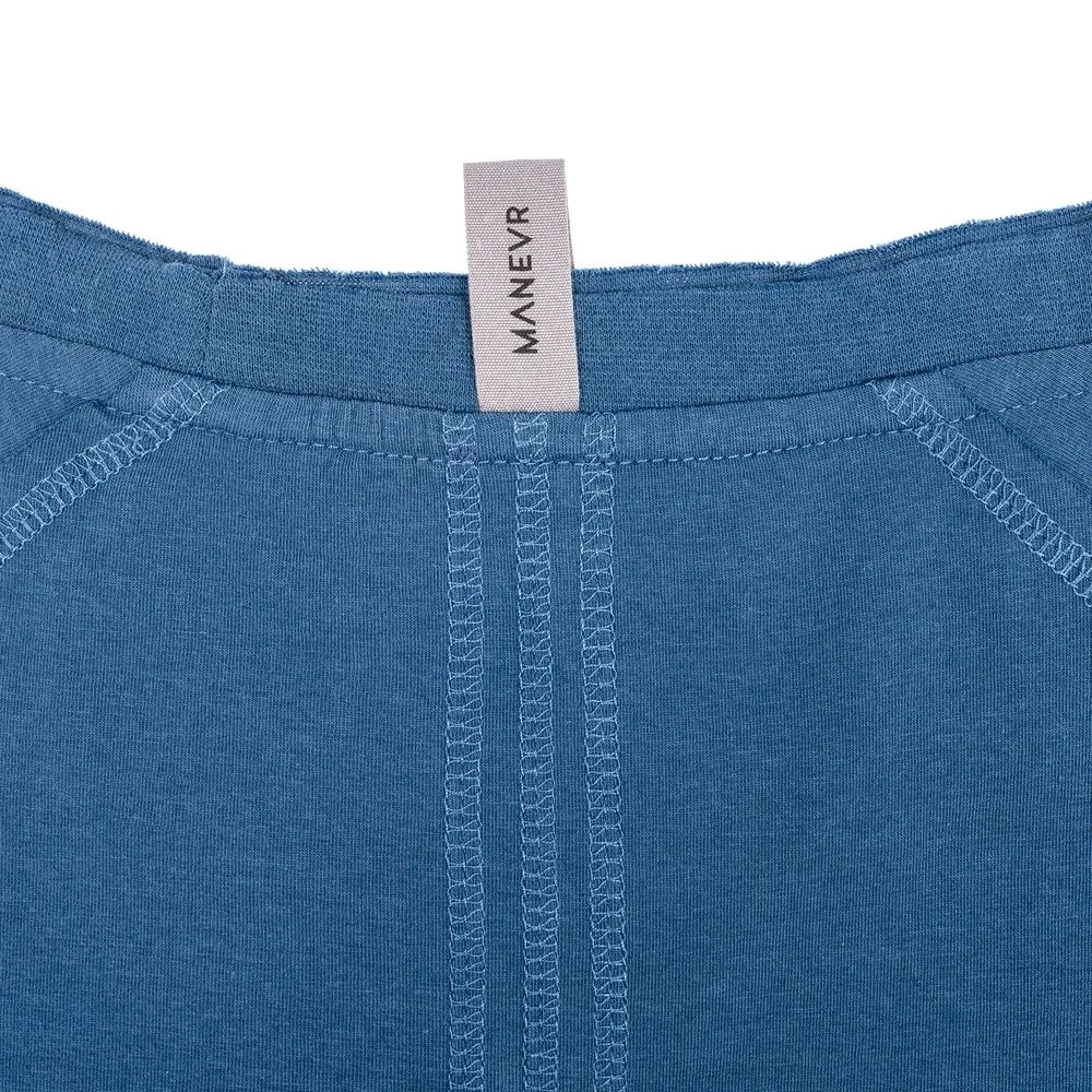 Футболка унисекс Vozduh 1.0, синяя - фото 5