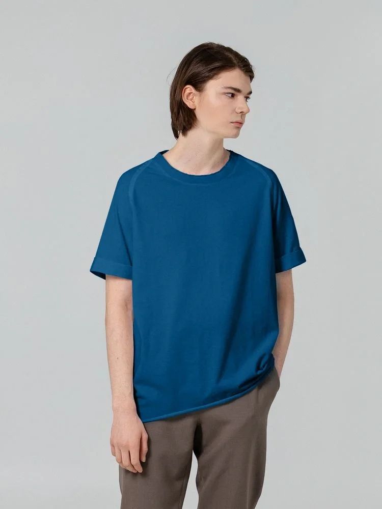 Футболка унисекс Vozduh 1.0, синяя - фото 9