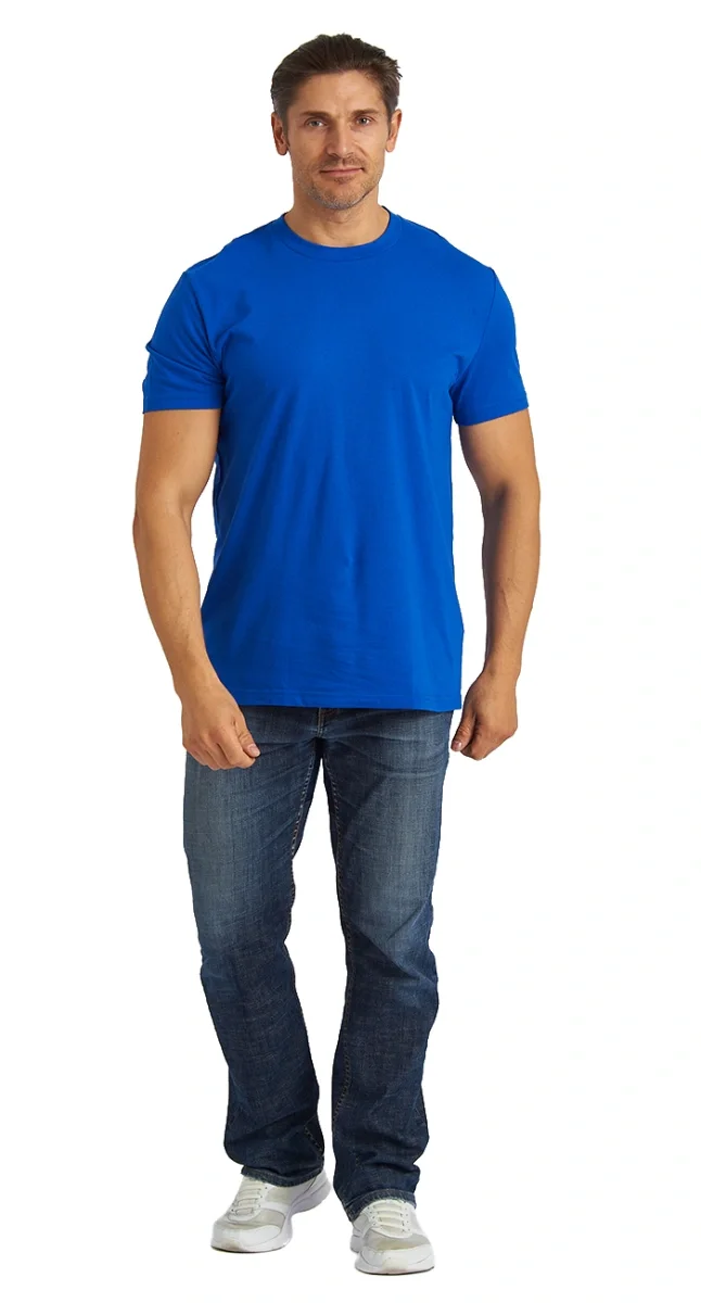 Футболка васильковая (выводим из ассортимента) - фото 1