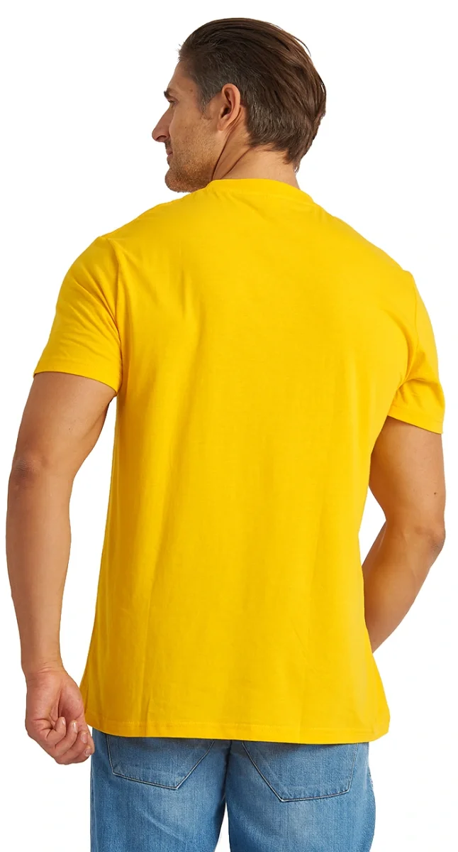 Футболка желтая - фото 6