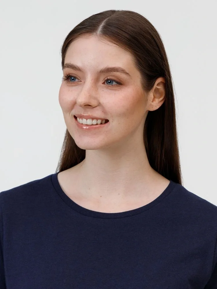 Футболка женская E150, черная - фото 6