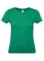 Футболка женская E150, зеленая - фото 1