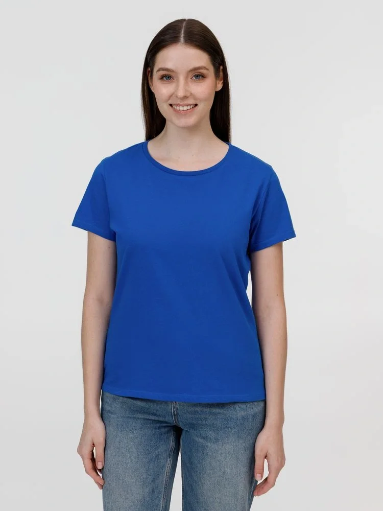 Футболка женская E150, зеленое яблоко - фото 4