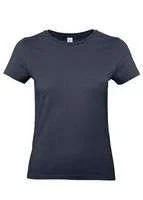 Футболка женская E190 темно-синяя - фото 1