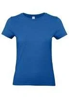 Футболка женская E190 ярко-синяя - фото 1