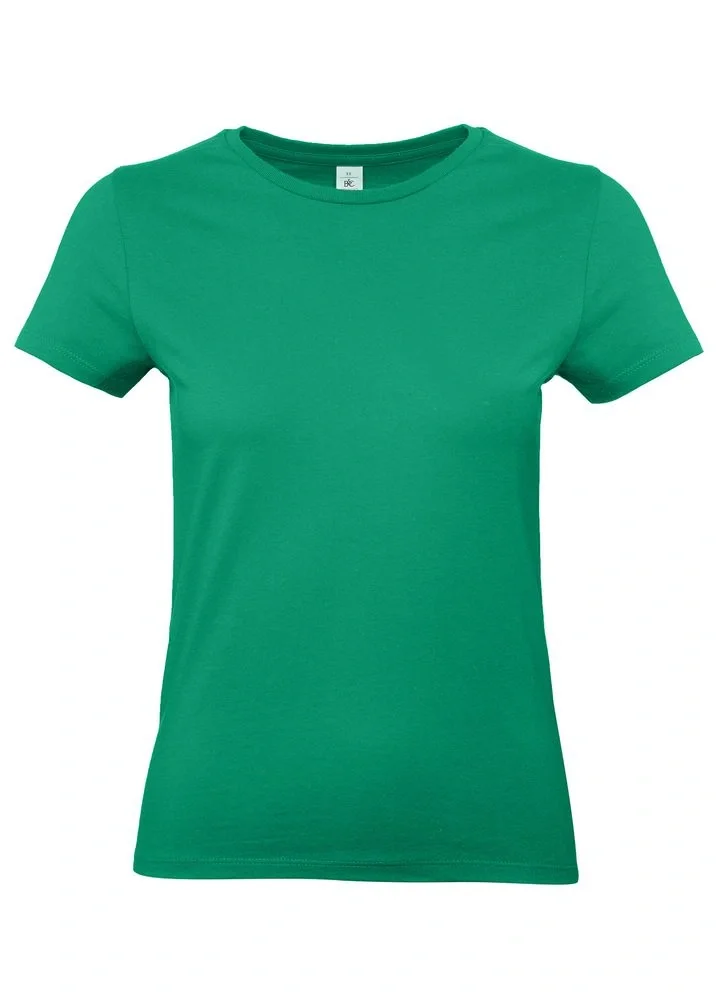 Футболка женская E190 зеленая - фото 2