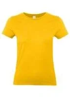 Футболка женская E190 желтая - фото 1