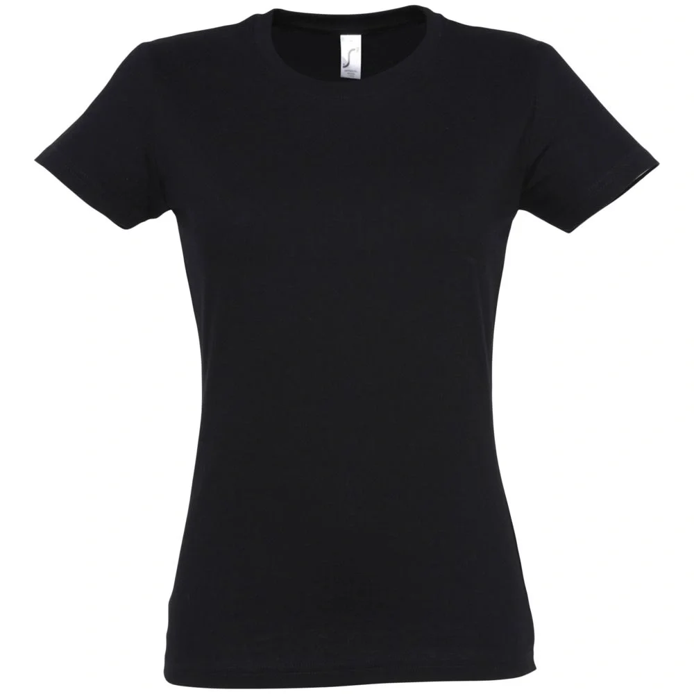 Футболка женская Imperial Women 190, черная - фото 2