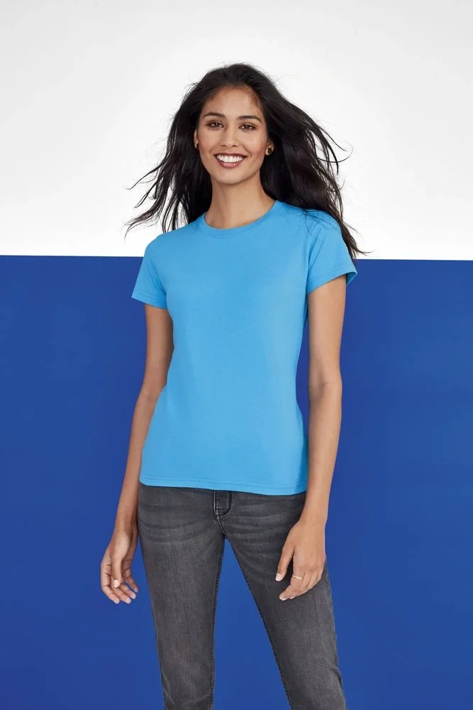 Футболка женская Imperial Women 190, желтая - фото 5