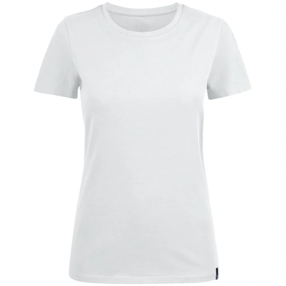 Футболка женская Ladies American U, белая - фото 1