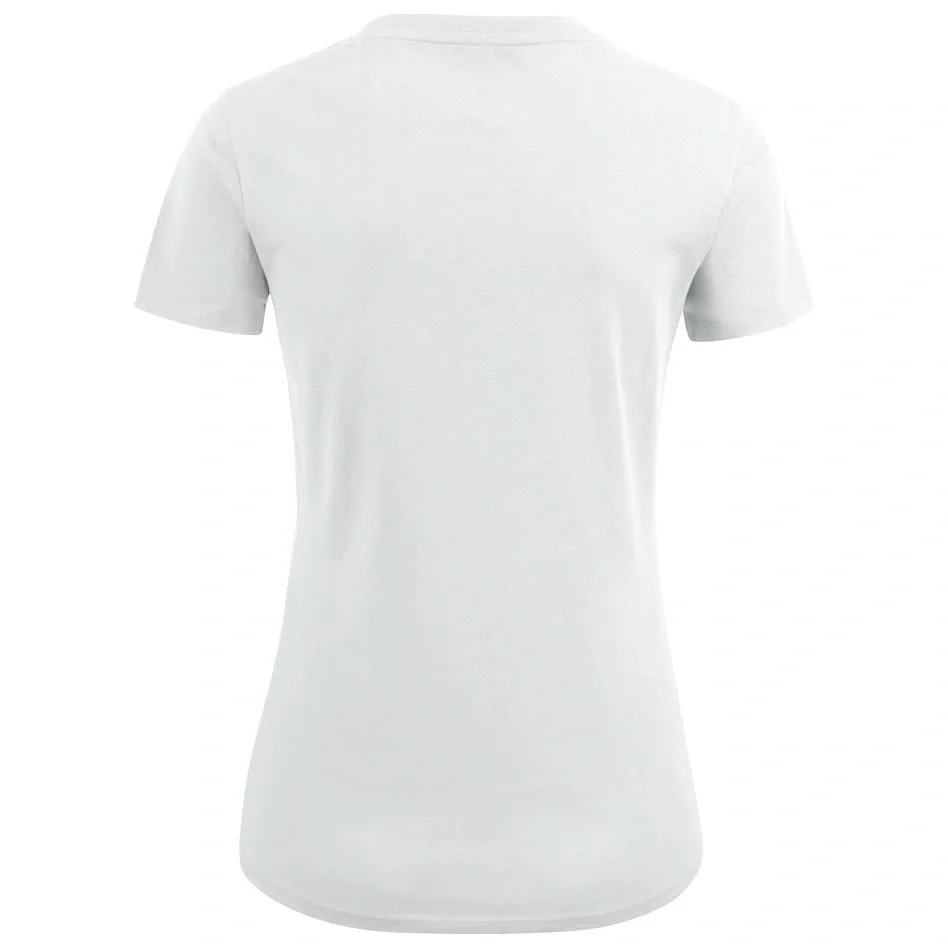 Футболка женская Ladies American U, белая - фото 2