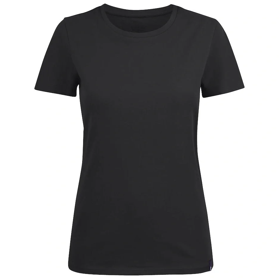 Футболка женская Ladies American U, черная - фото 1
