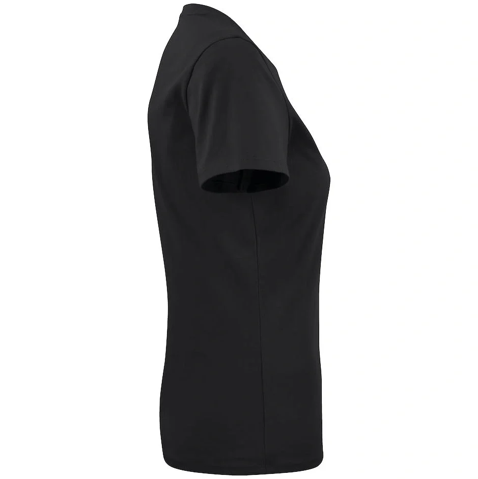 Футболка женская Ladies American U, черная - фото 3