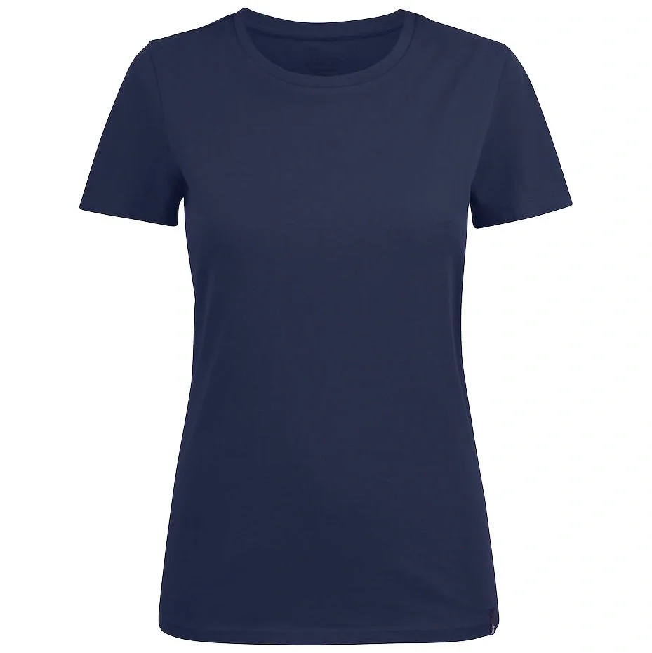 Футболка женская Ladies American U, темно-синяя - фото 1