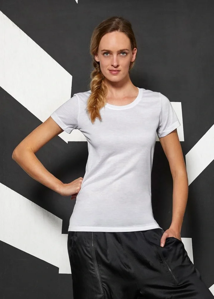 Футболка женская Sublimation, белая - фото 2