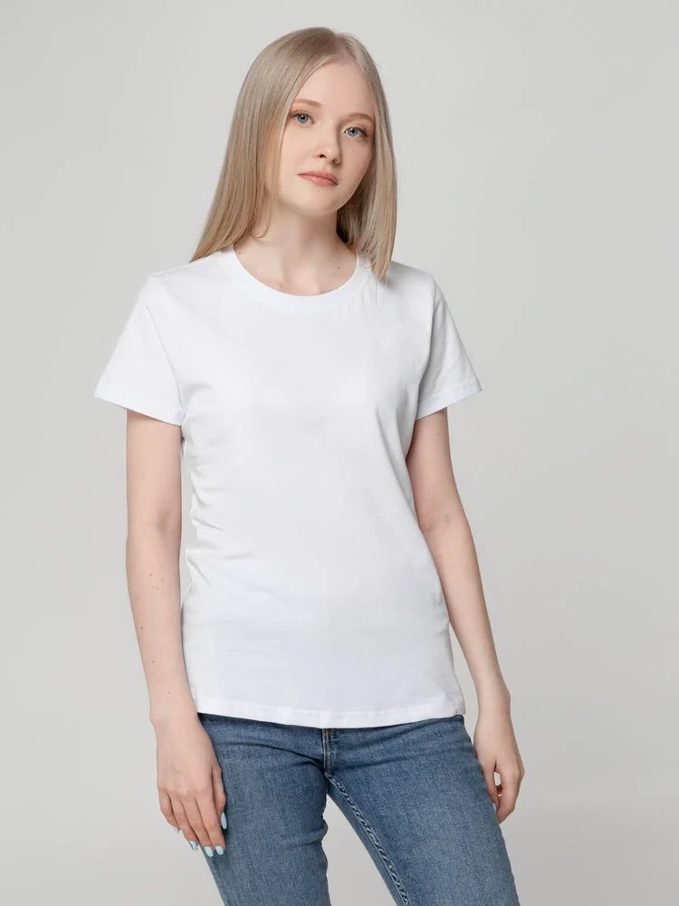 Футболка женская T-bolka Lady, белая - фото 11