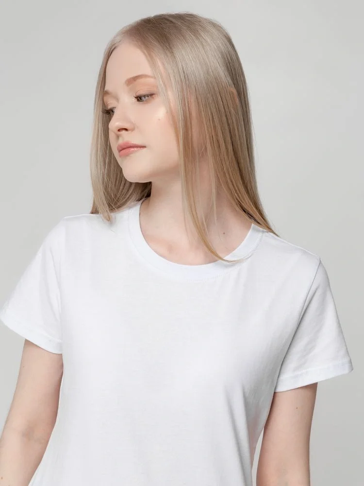 Футболка женская T-bolka Lady, белая - фото 14