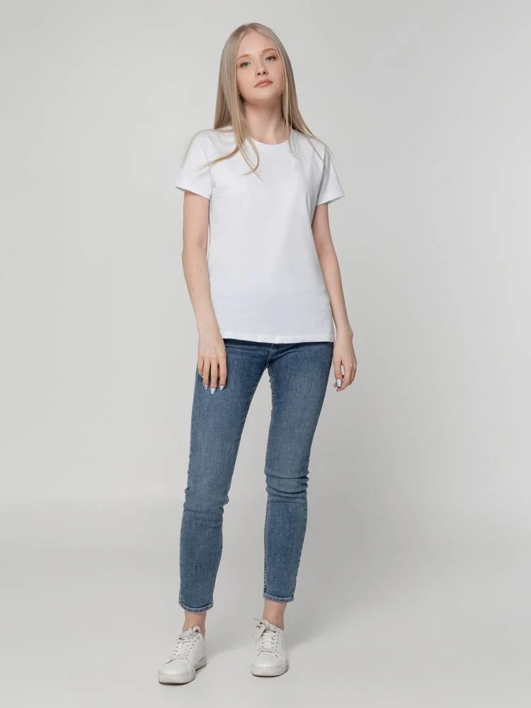 Футболка женская T-bolka Lady, белая - фото 15