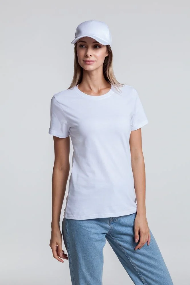 Футболка женская T-bolka Lady, белая - фото 6