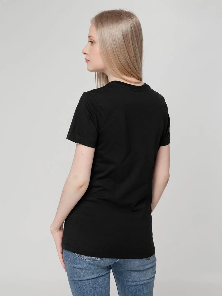 Футболка женская T-bolka Lady, черная - фото 11