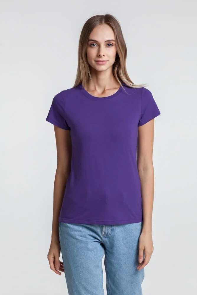 Футболка женская T-bolka Lady, фиолетовая - фото 6