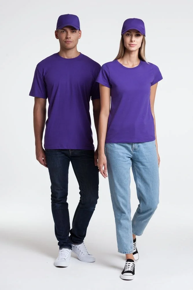 Футболка женская T-bolka Lady, фиолетовая - фото 7