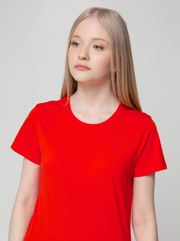 Футболка женская T-bolka Lady, красная - фото 15