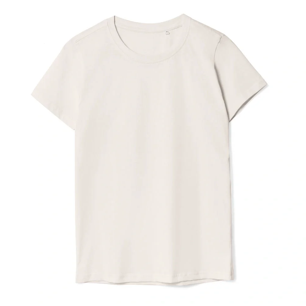 Футболка женская T-bolka Lady, молочно-белая - фото 1