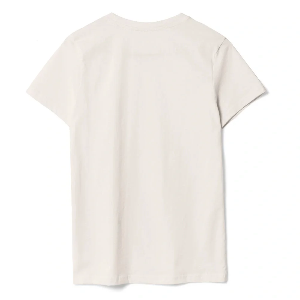 Футболка женская T-bolka Lady, молочно-белая - фото 2