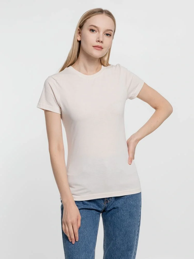 Футболка женская T-bolka Lady, молочно-белая - фото 6