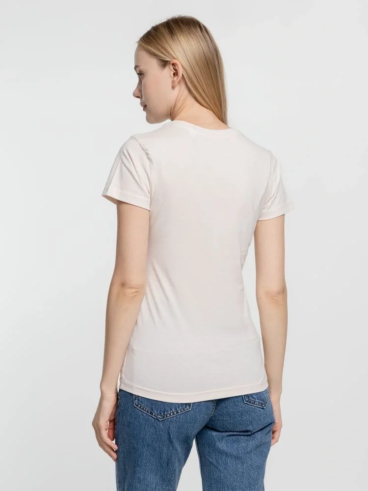 Футболка женская T-bolka Lady, молочно-белая - фото 8