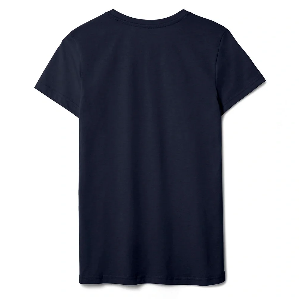 Футболка женская T-bolka Lady, темно-синяя - фото 10