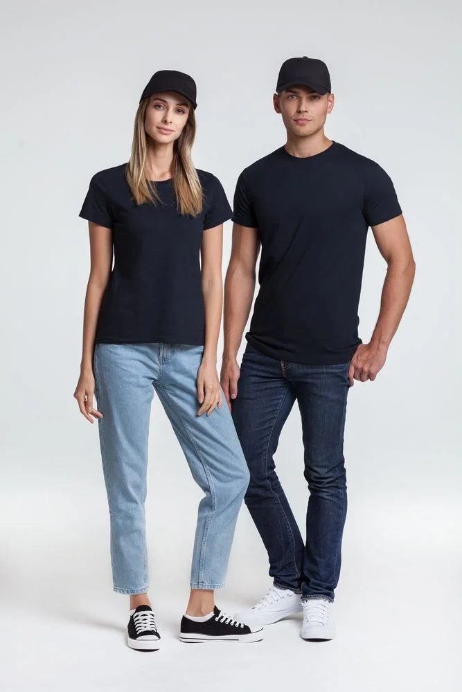 Футболка женская T-bolka Lady, темно-синяя - фото 6