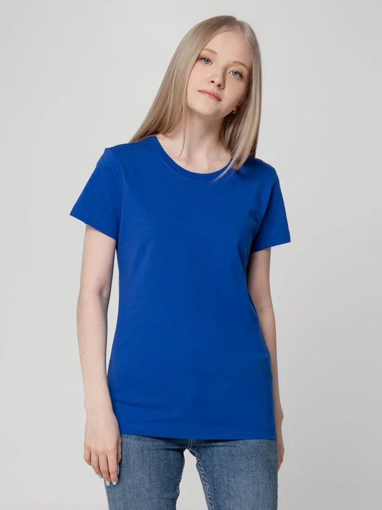Футболка женская T-bolka Lady, ярко-синяя - фото 11