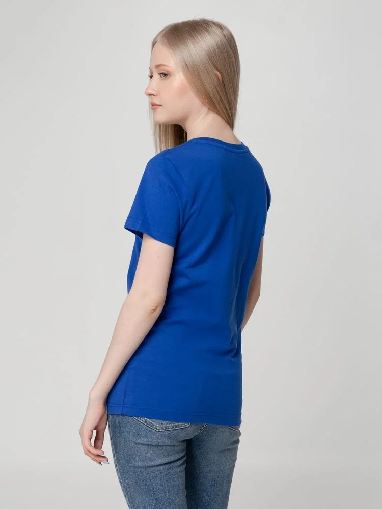 Футболка женская T-bolka Lady, ярко-синяя - фото 13
