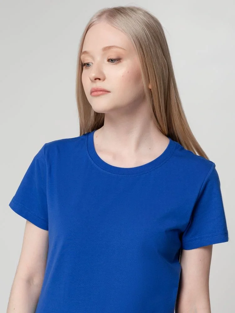 Футболка женская T-bolka Lady, ярко-синяя - фото 14