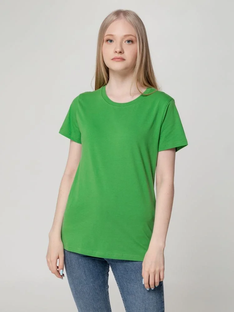 Футболка женская T-bolka Lady, ярко-зеленая - фото 11