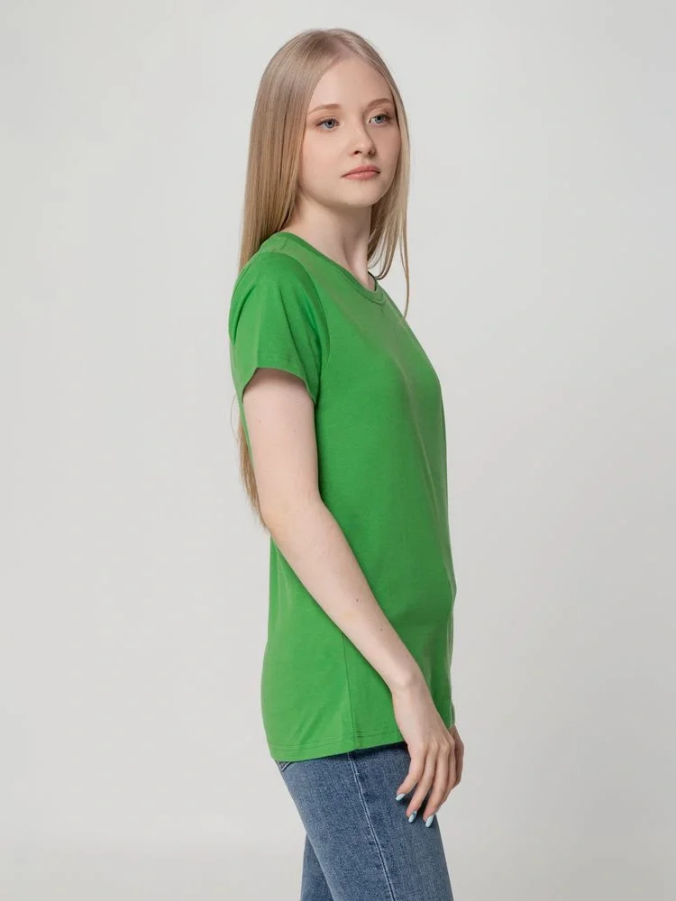 Футболка женская T-bolka Lady, ярко-зеленая - фото 12