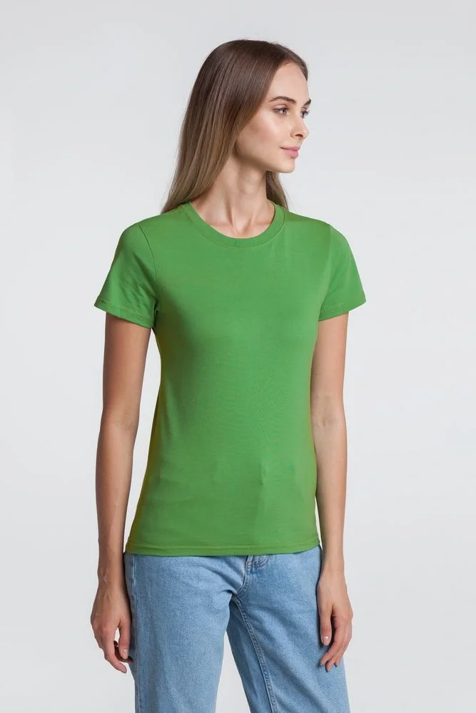 Футболка женская T-bolka Lady, ярко-зеленая - фото 6