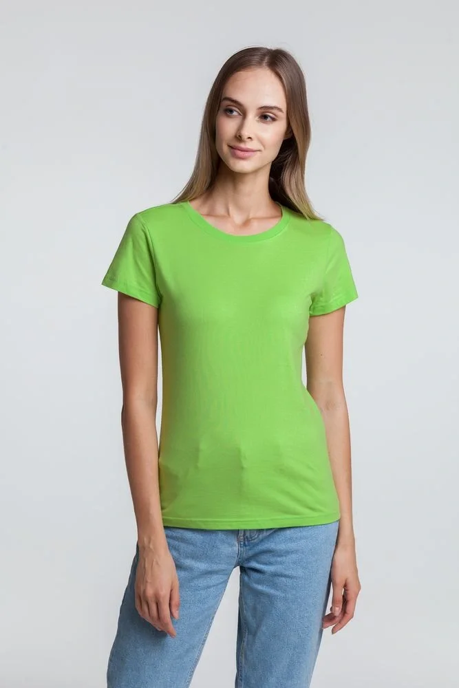 Футболка женская T-bolka Lady, зеленое яблоко - фото 6