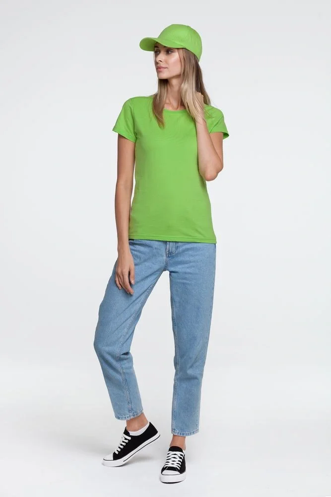 Футболка женская T-bolka Lady, зеленое яблоко - фото 7