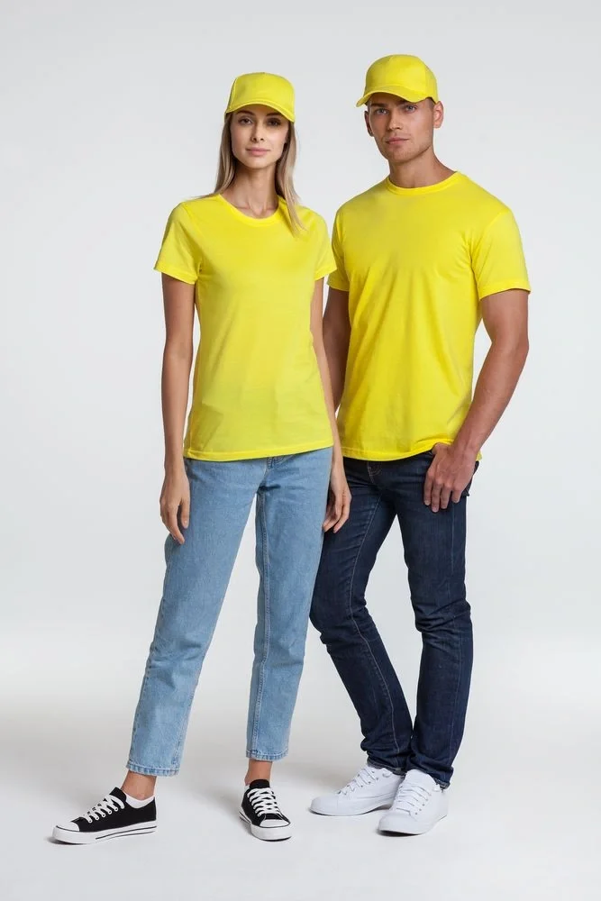 Футболка женская T-bolka Lady, желтая - фото 8