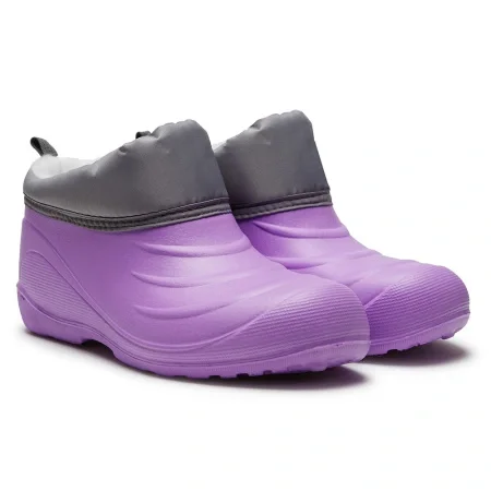 Галоши ЭВА модель 116/03 (ДЮНА) женские, утепленные, с надставкой, сиреневые - фото 1