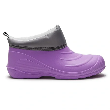Галоши ЭВА модель 116/03 (ДЮНА) женские, утепленные, с надставкой, сиреневые - фото 6