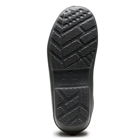 Галоши ЭВА модель 116/03 (ДЮНА) мужские, утепленные, с надставкой, серые - фото 2